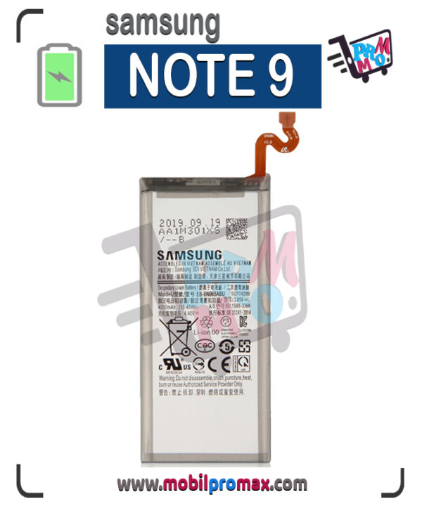 NOTE 9 bat