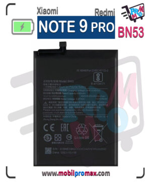 REDMI NOTE 9 PRO BN53