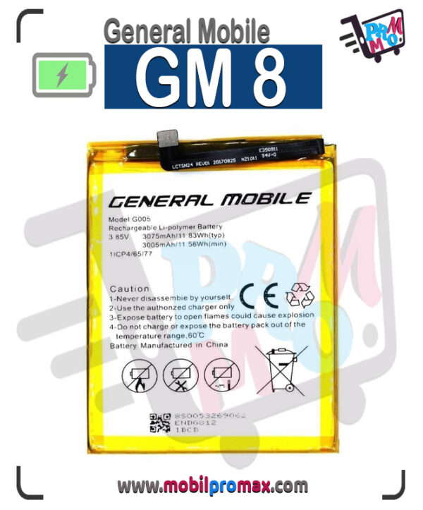 GM 8 BATARYA
