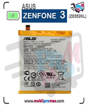 asus ZENFONE  3  batarya