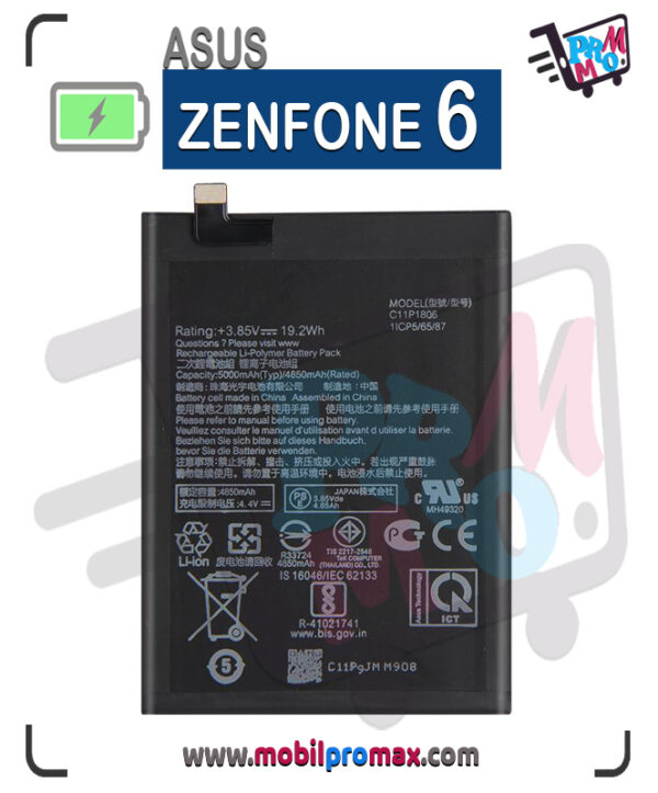 asus ZENFONE 6 batarya
