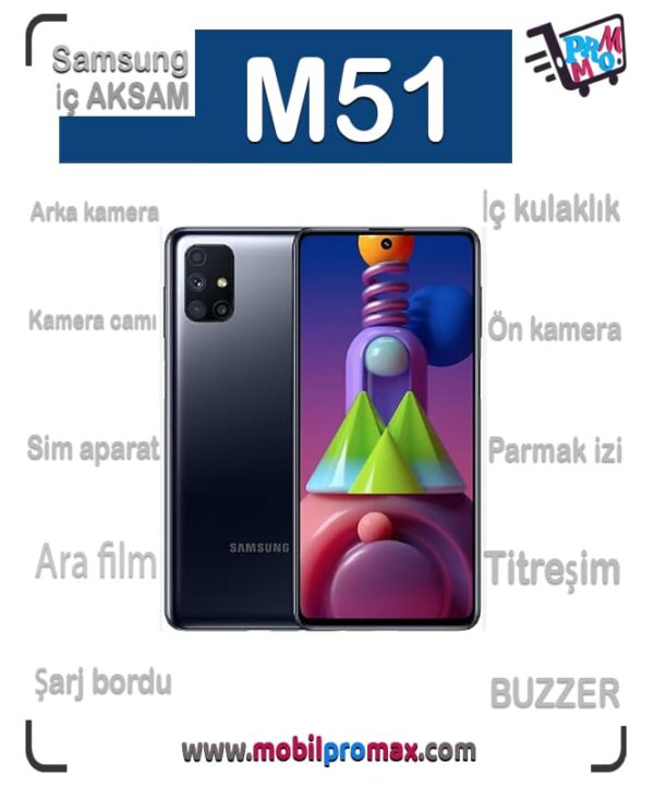 SAMSUNG M51 İç AKSAM