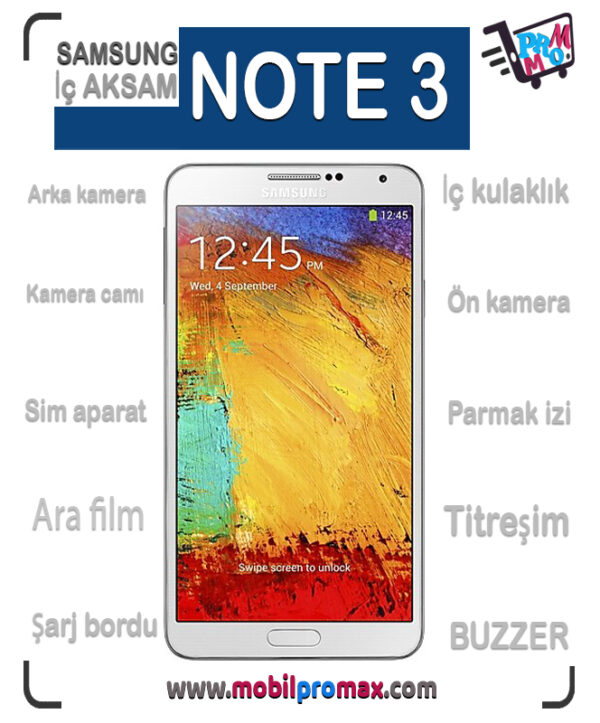 SAMSUNG NOTE3 İç AKSAM