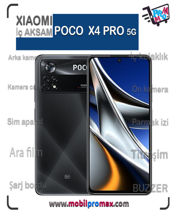 POCO X4 PRO 5G İç AKSAM
