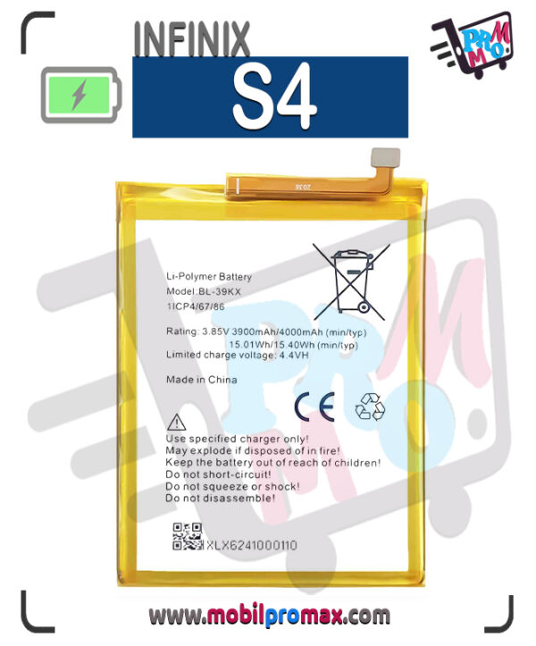 infinix S4 BATTERY
