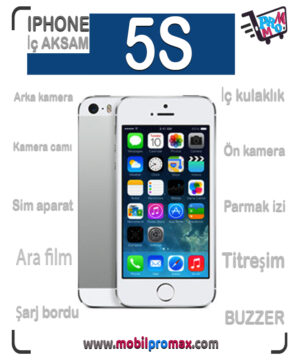 iphone 5s İÇ aksam