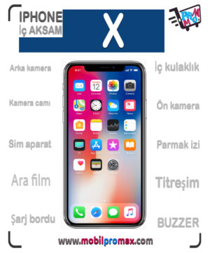 iphone X İÇ aksam