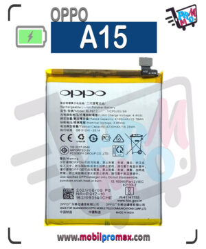 oppo A15 batarya