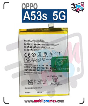 oppo A53S 5G batarya