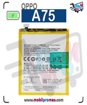 oppo A75 batarya