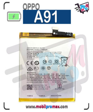 oppo A91 batarya