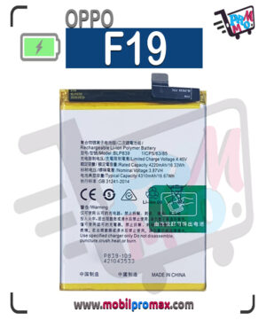 oppo F19 batarya