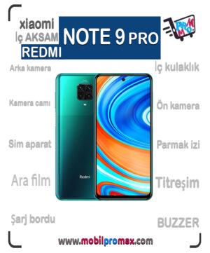 REDMI NOTE 9 PRO İç AKSAM