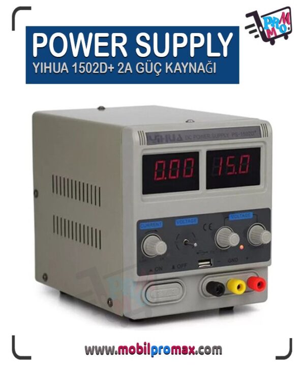 POWER SUPPLY YIHUA 1502D+ 2A