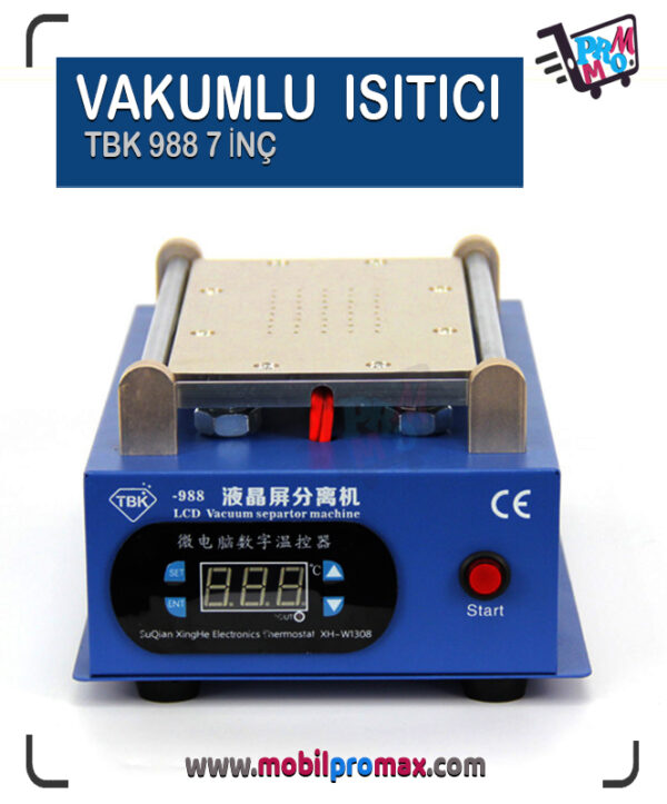 VAKUMLU ISITICI TBK 988