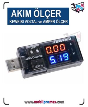 KEWEISI VOLTAJ ve AMPER ÖLÇER