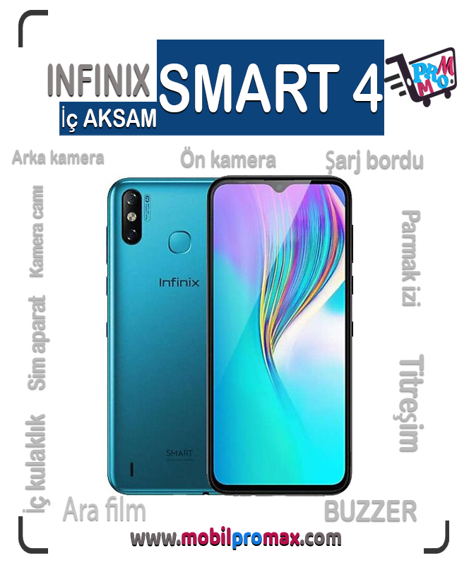 infinix SMART 4 inside parts