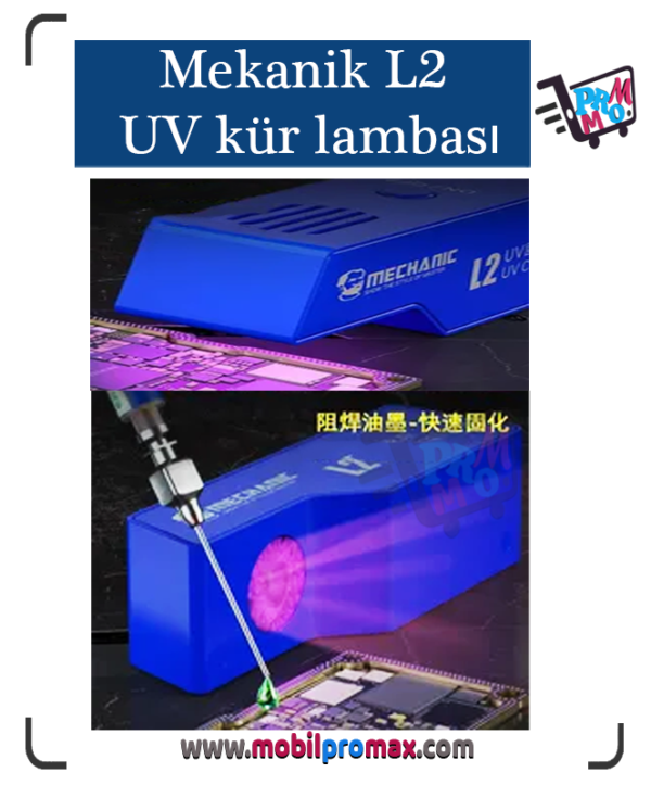 Mekanik L2 3W UV hızlı kür lambası