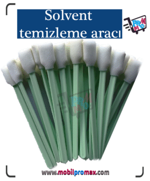 Solvent temizleme aracı