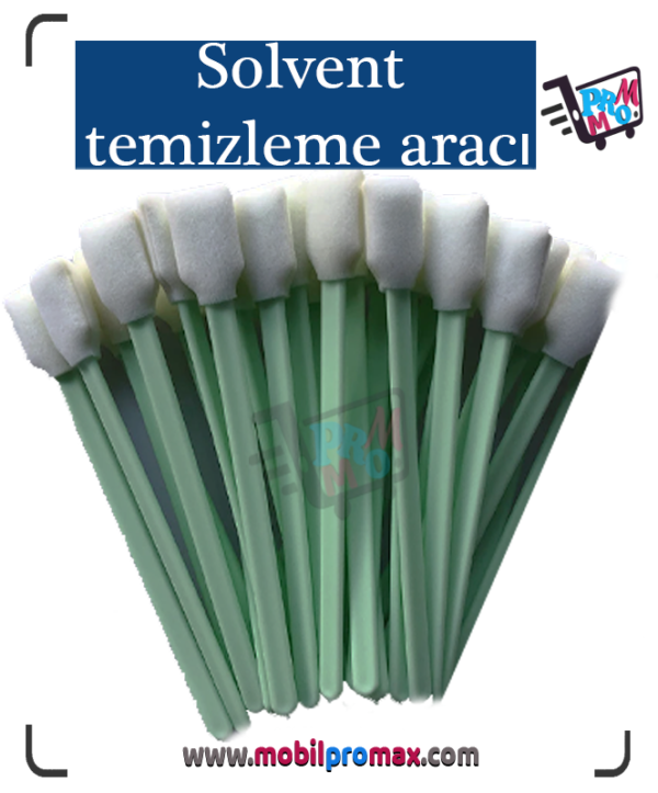 Solvent temizleme aracı