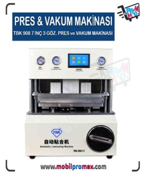 TBK-908 TBK 908 PRES ve VAKUM MAKİNASI