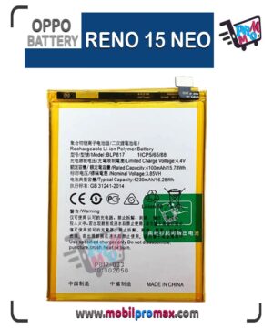 OPPO RENO 15 NEO battery