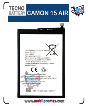 Tecno CAMON 15 AIR battery