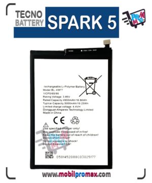 Tecno spark 5 battery