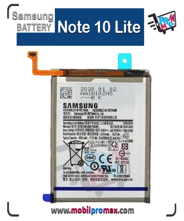 SAMSUNG Note 10 Lite BATTERY