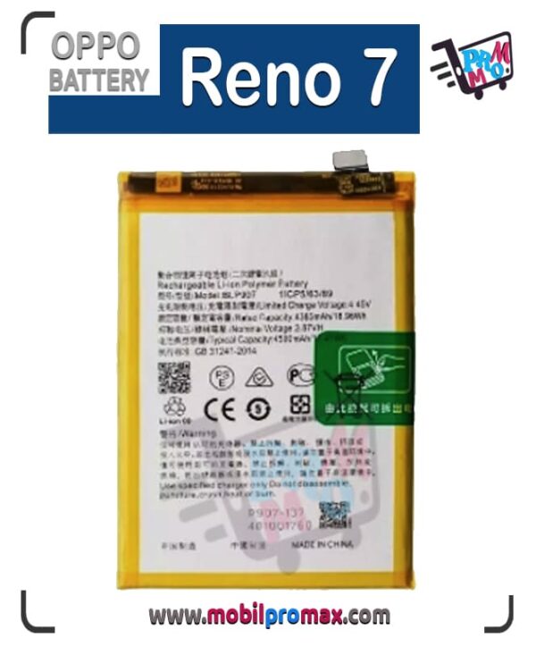 OPPO Reno 7 battery
