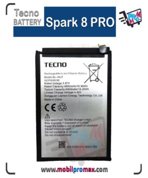 Tecno Spark 8 PRO battery