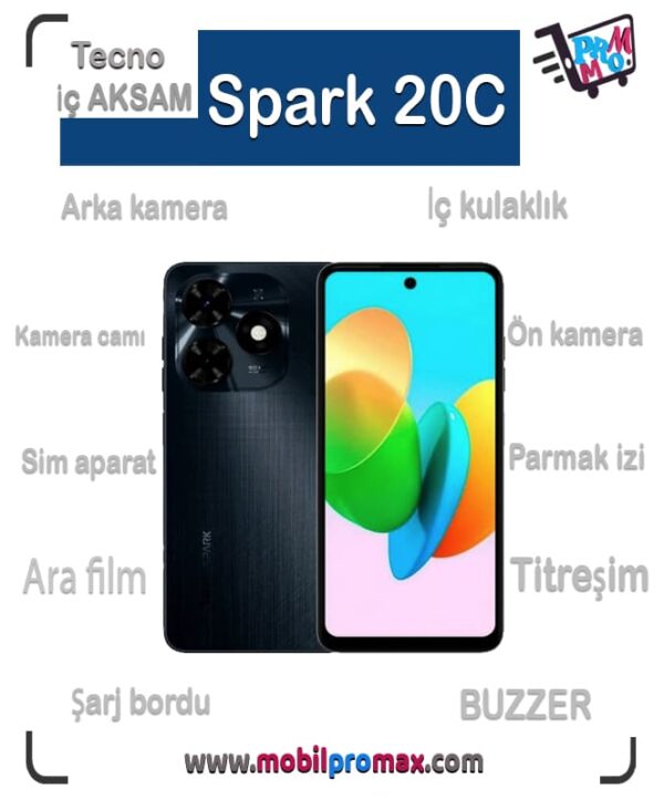 TECNO Spark 20C İç AKSAM