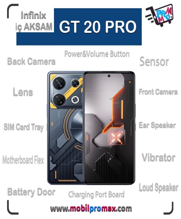 Infinix GT 20 PRO İç AKSAM
