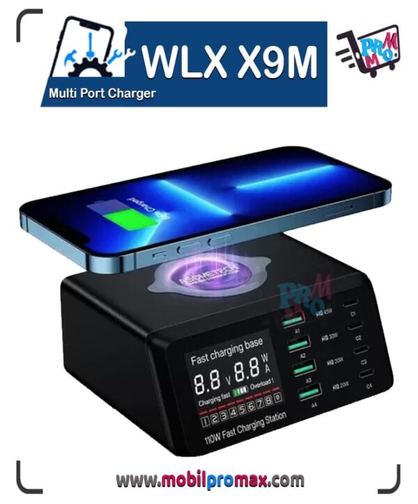USB 8-port WLX X9M