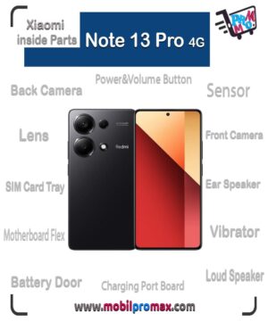 Note 13 Pro 4G Inside Parts