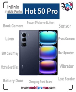 Hot 50 Pro inside parts