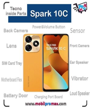 TECNO Spark 10C inside parts