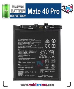 HUAWEİ Mate 40 Pro battery