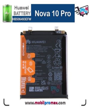 HUAWEİ Nova 10 Pro battery