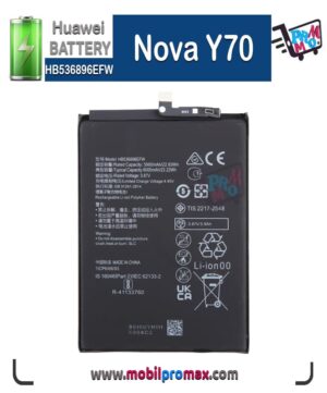 HUAWEİ Nova Y70 battery
