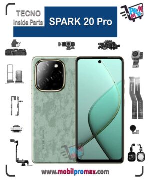 Tecno SPARK 20 Pro inside parts