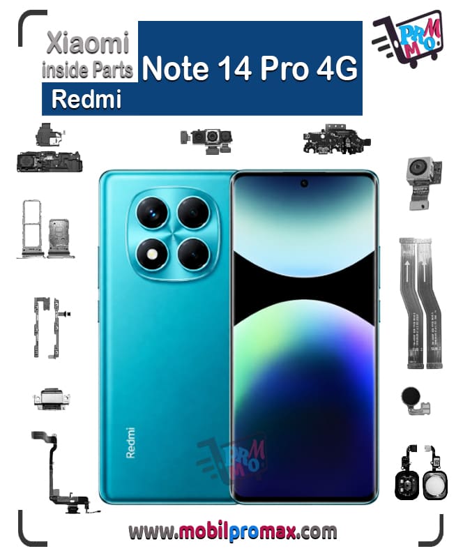 Redmi Note 14 Pro 4G Inside Parts