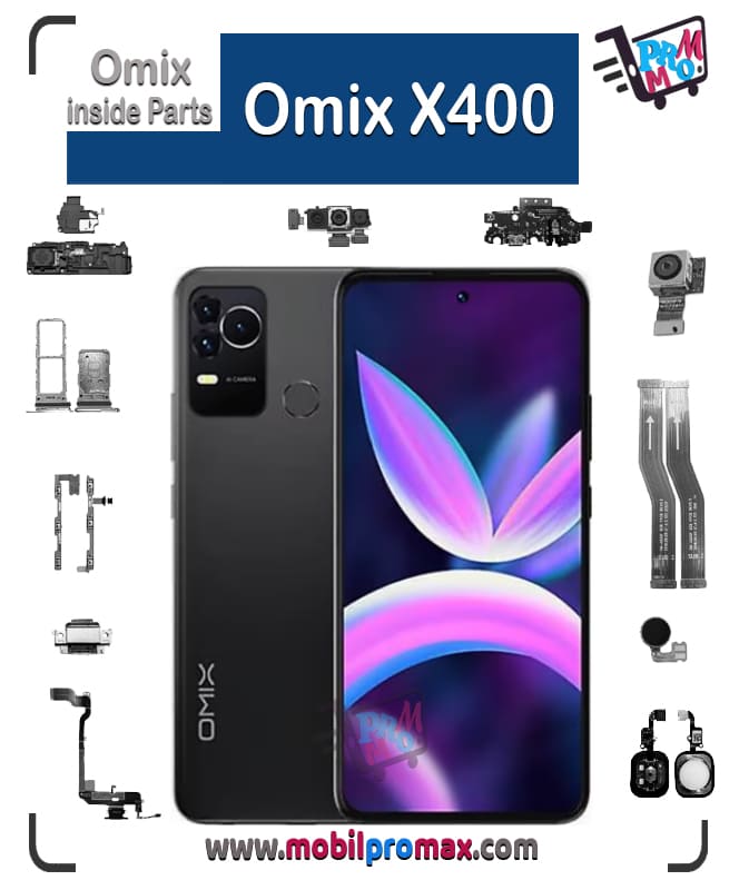 Omix X400 inside parts