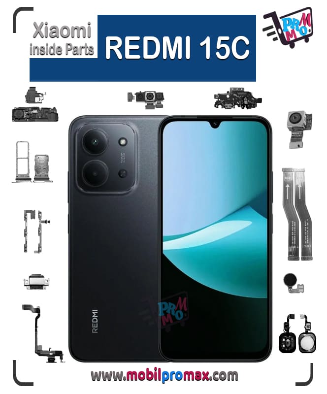 REDMI 15C Inside Parts