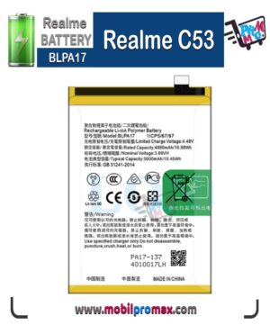 Realme C53 battery