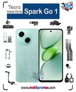 Tecno Spark Go1 inside parts