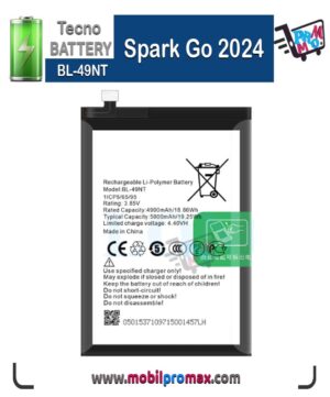 Tecno Spark Go 2024 battery