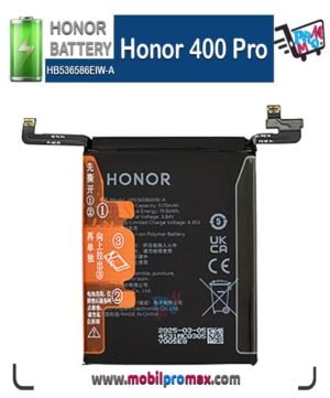 Honor 400 Pro battery