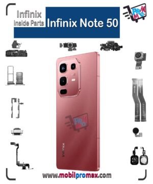 Infinix Note 50 inside parts