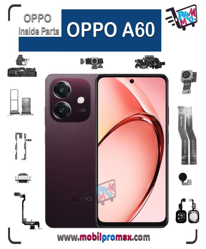 OPPO A60 inside parts